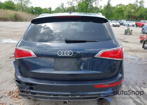 2012 Audi Q5 3.2 Premium from USA, damaged, VIN WA1WKAFP7CA033665